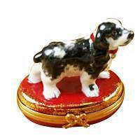 Dogs Limoges Boxes-Limoges Box Boutique Porcelain Gifts Porcelain Gifts Hand-Painted