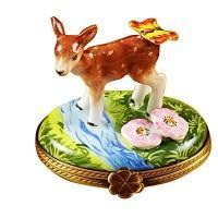 Wild Animals-Limoges Box Boutique Porcelain Gifts Hand-Painted