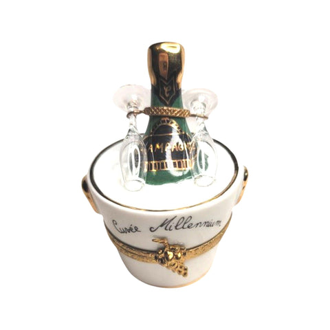 White Cuvee Millenium Bucket of Champagne Limoges Box