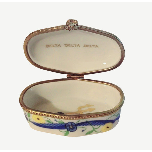 Delta Delta Delta Traditional Limoges Box