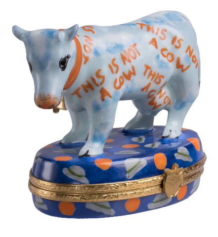 This Is Not A Cow Limoges Porcelain Box