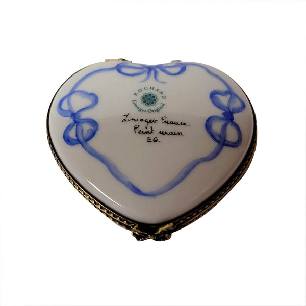 Happy Birthday Heart 50th Limoges Porcelain Box