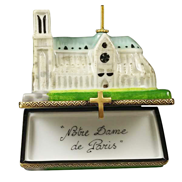 Notre Dame Limoges Porcelain Box