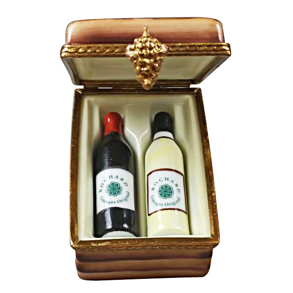 Napa Valley Wine Crate Limoges Porcelain Box