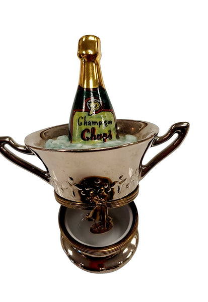 Chaps Silver Champagne Bucket on Ice