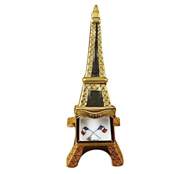 Gold Eiffel Tower limoges box