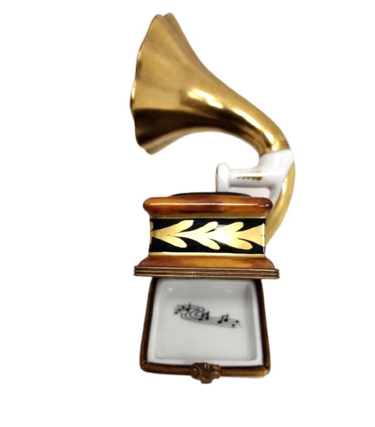 Gramophone Record Player w Horn
