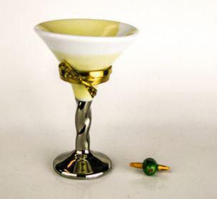 Martini Glass Olive