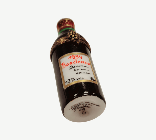 1994 Bordeaux Wine Limoges Box Porcelain Limoges wine French Trinket Box