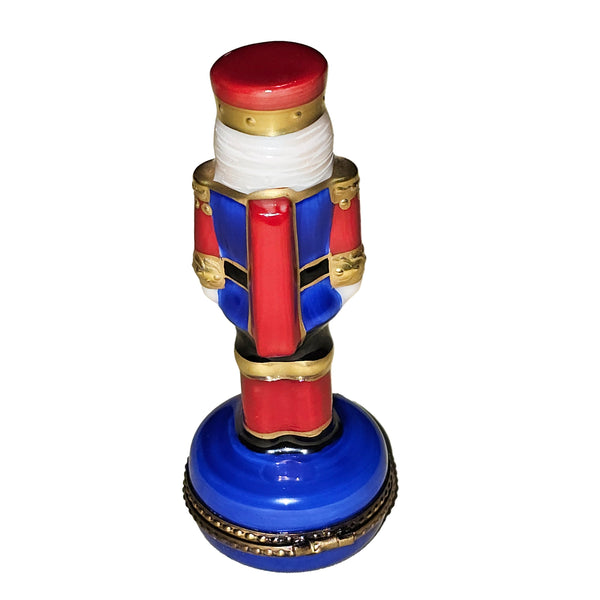 Nutcracker Holiday Limoges Treasure Porcelain Limoges Nutcracker xmas French Trinket Box