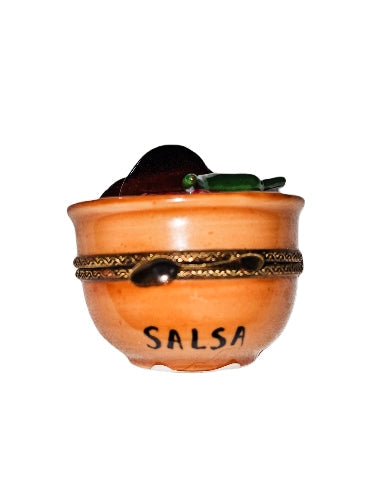 Vibrant Mexican Salsa Limoges Box Porcelain Limoges Food French Trinket Box