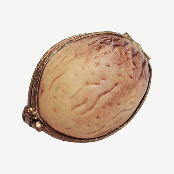 Acorn Porcelain Trinket Box Porcelain Limoges fruit Vegetables French Trinket Box