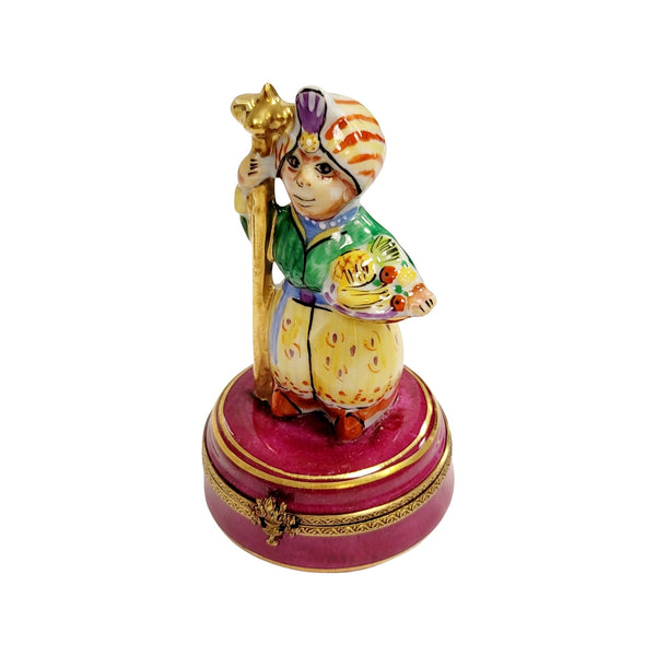 Aladdin Magic Carpet Limoges Porcelain Limoges travel spiritual religion French Trinket Box