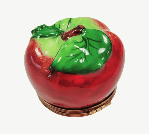 Apple and Bee Limoges Box Porcelain Limoges fruit Vegetables French Trinket Box
