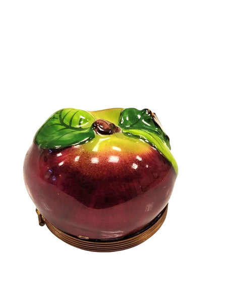 Apple and Bee Limoges Box Porcelain Limoges fruit Vegetables French Trinket Box