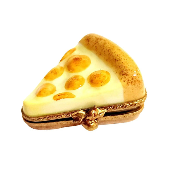 Apricot Flan Porcelain Box Porcelain Limoges Dessert French Trinket Box