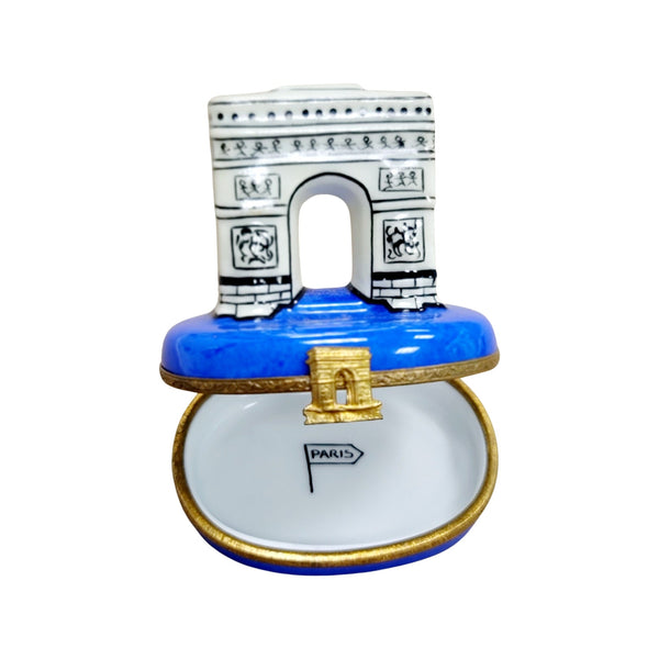 Arc De Triomphe Limoges Box Porcelain Limoges France Paris monuments Limoges Box Travel French Trinket Box