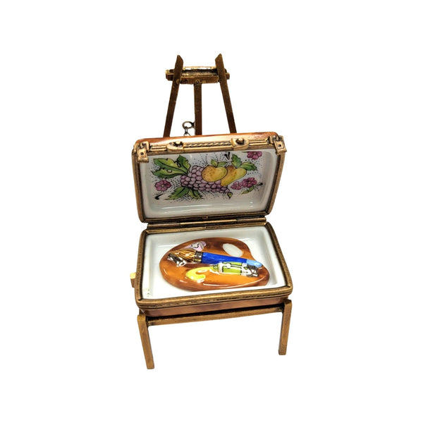 Art Case Limoges Box Delight Porcelain Limoges Fine Art French Trinket Box