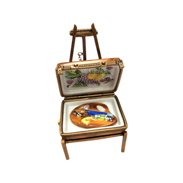 Art Case Limoges Box Delight Porcelain Limoges Fine Art French Trinket Box