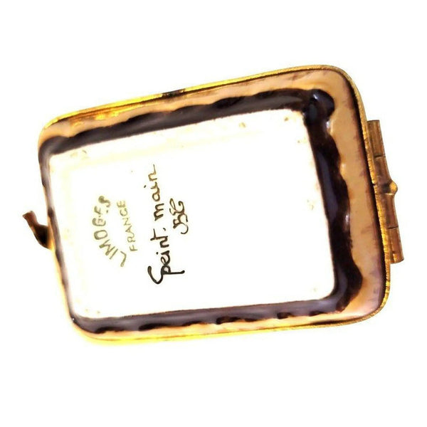 Baby Jesus Porcelain Keepsake Box Porcelain Limoges nativity French Trinket Box