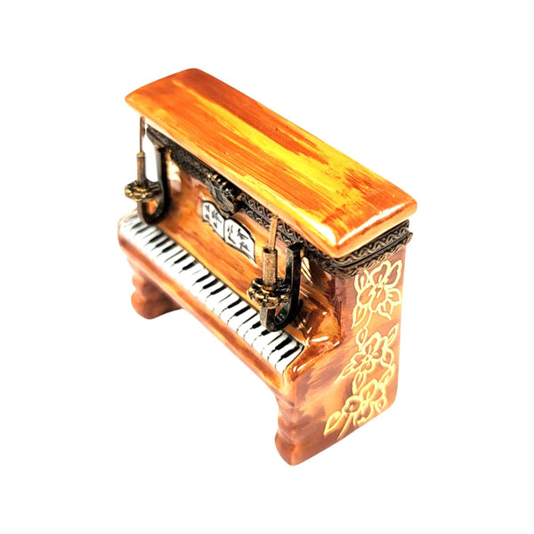 Ballerina Piano Elegance Box Porcelain Limoges Music LIMOGES BOXES dance French Trinket Box