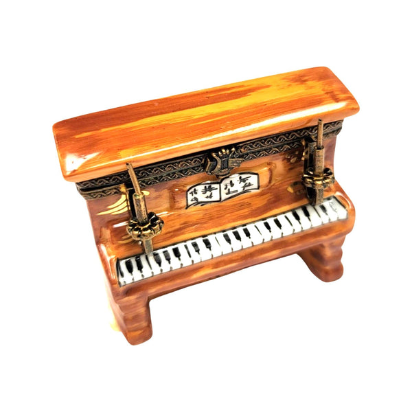 Ballerina Piano Elegance Box Porcelain Limoges Music LIMOGES BOXES dance French Trinket Box