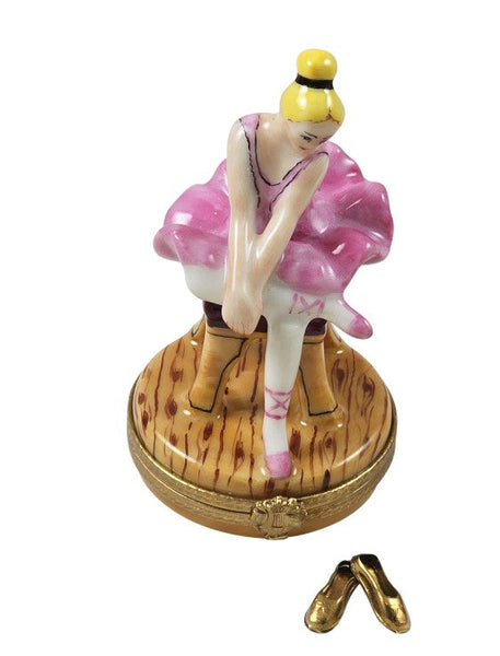 Pink Ballerina w Blond Hair