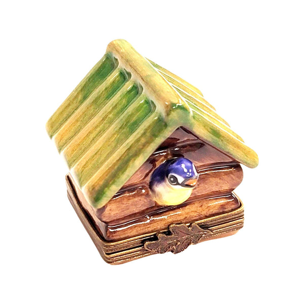 Bird House Trinket Box Porcelain Limoges Limoges Box birds garden French Trinket Box