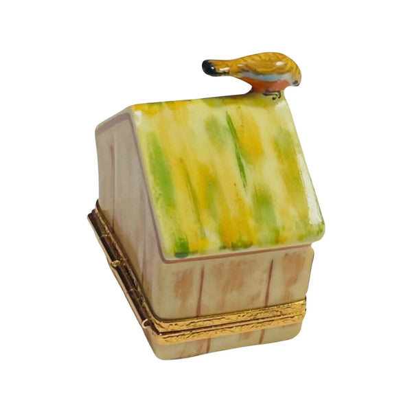 Birdhouse Porcelain Limoges Birds Garden French Trinket Box
