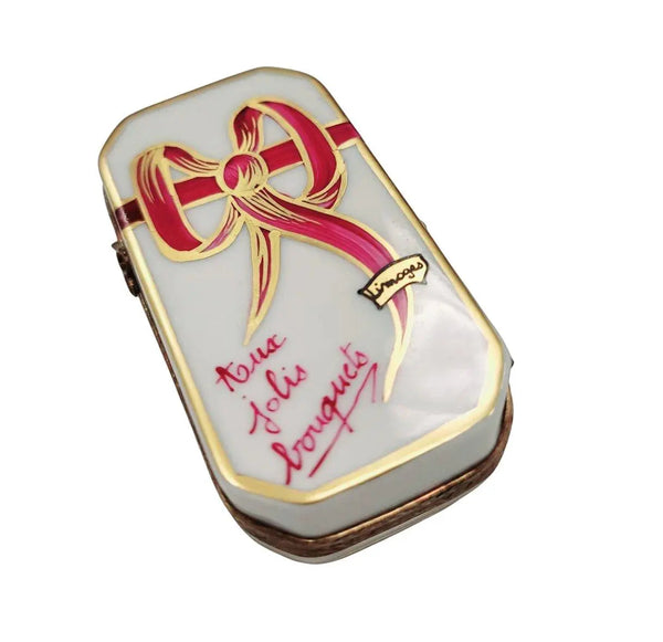 Bouquet of Flowers Limoges Box Porcelain Limoges garden love valentine wedding spring LIMOGES BOXES French Trinket Box