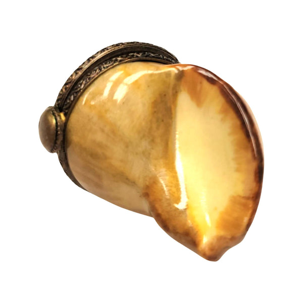 Bullot Shell Porcelain Elegance Porcelain Limoges fish ocean beach LIMOGES BOXES French Trinket Box