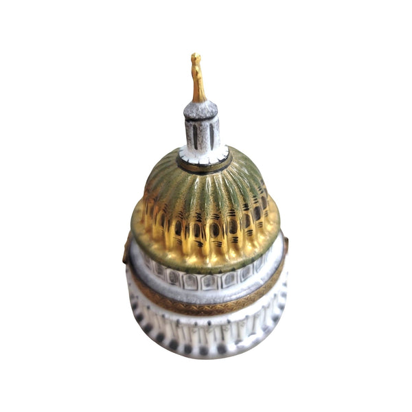 Capitol Dome Porcelain Treasure Porcelain Limoges Limoges Box united states French Trinket Box