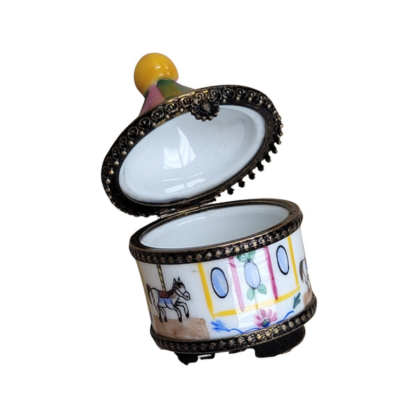 Carousel Porcelain Limoges Box Porcelain Limoges Carnival French Trinket Box