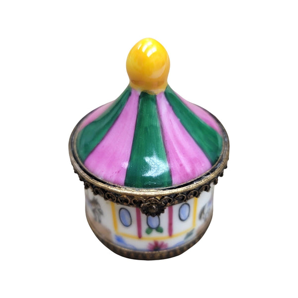 Carousel Porcelain Limoges Box Porcelain Limoges Carnival French Trinket Box