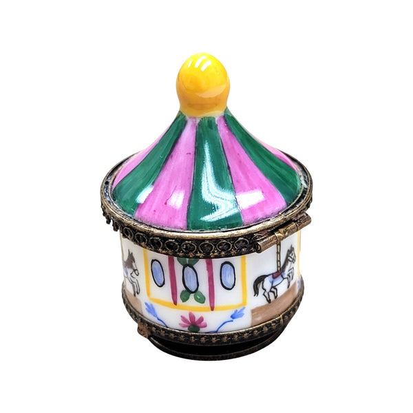 Carousel Porcelain Limoges Box Porcelain Limoges Carnival French Trinket Box