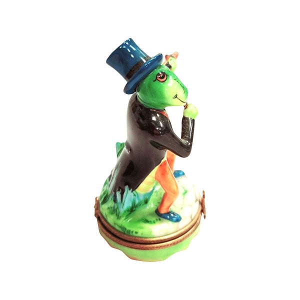 Charming Cricket Ant Music Box Porcelain Limoges Music LIMOGES BOXES bugs critters bug French Trinket Box