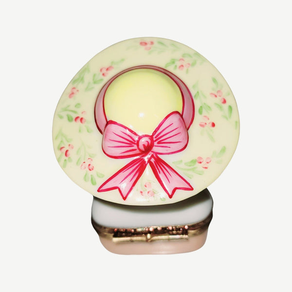 Charming Hat Box Collectible Porcelain Limoges Limoges Box Women shoes hat bags suitcase mother French Trinket Box