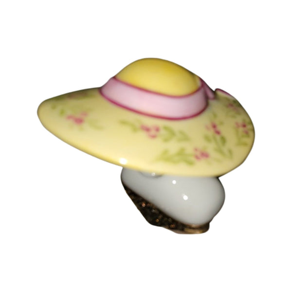Charming Hat Box Collectible Porcelain Limoges Limoges Box Women shoes hat bags suitcase mother French Trinket Box