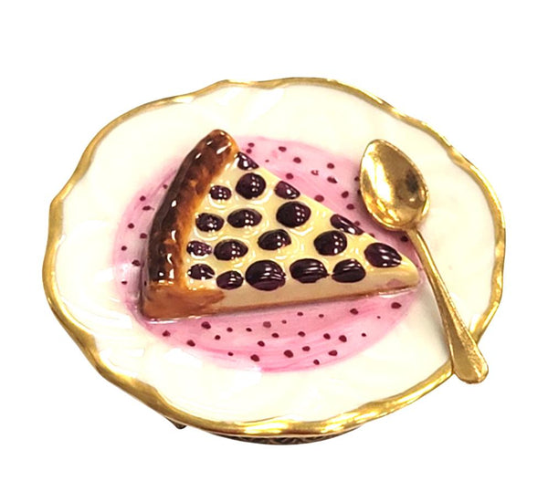Cherry Pie Delight Limoges Box Porcelain Limoges Dessert French Trinket Box