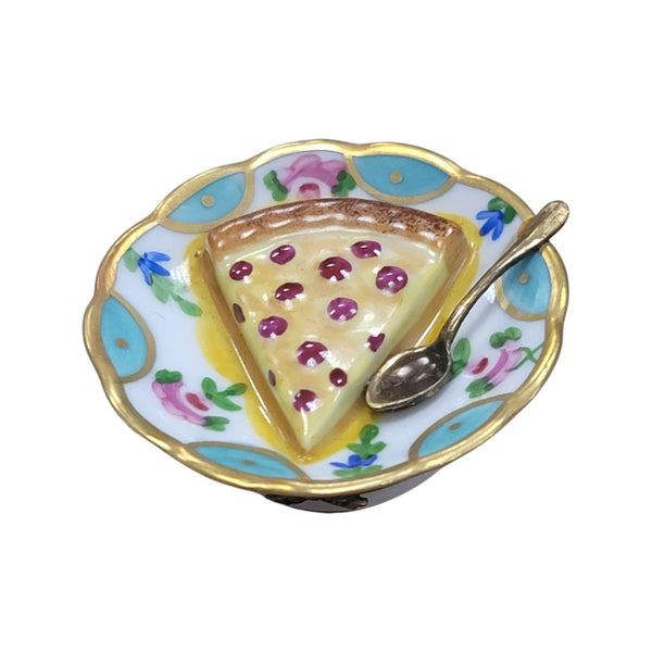 Cherry Pie Delight Limoges Box Porcelain Limoges Dessert French Trinket Box