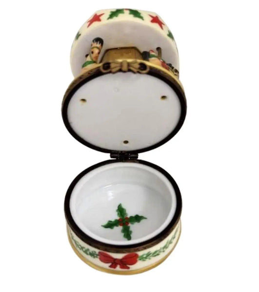 Christmas Carousel Limoges Box Porcelain Limoges Carnival xmas French Trinket Box