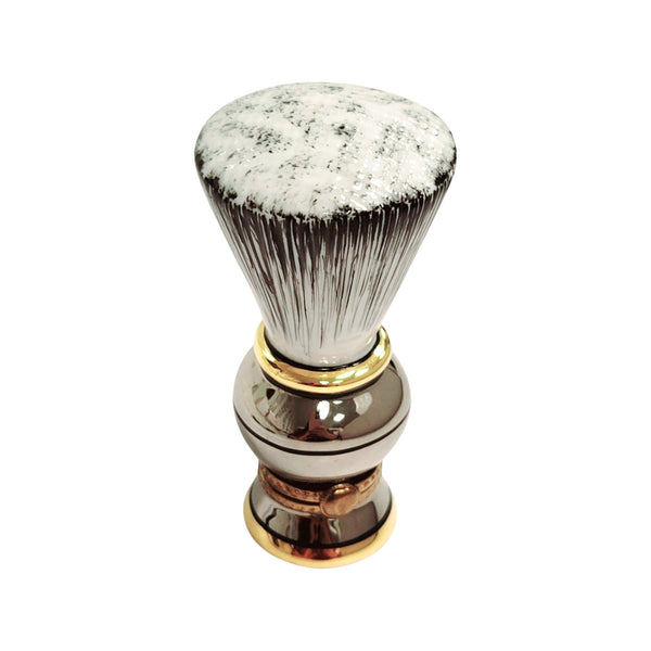 Chrome Shaving Brush Luxury Box Porcelain Limoges fashion limoges boxes French Trinket Box