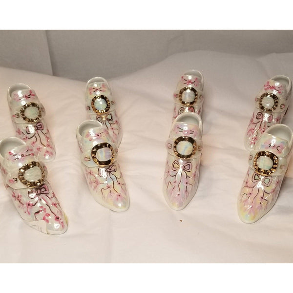 Cinderella Bridal Limoges Shoe Porcelain Limoges shoes fashion wedding women French Trinket Box