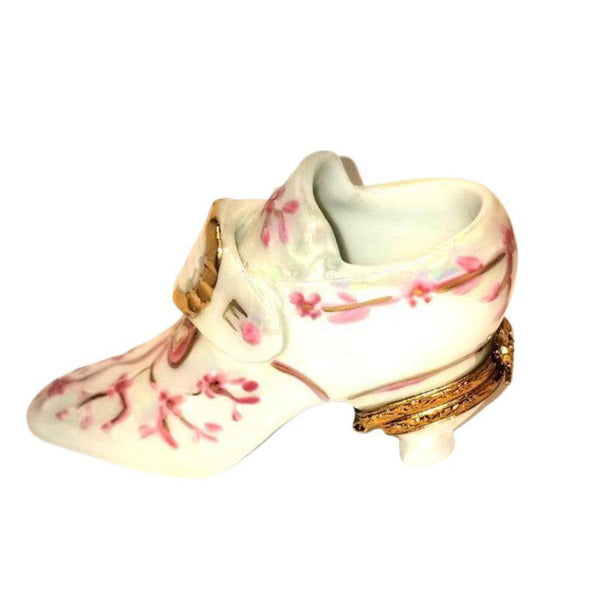 Cinderella Bridal Limoges Shoe Porcelain Limoges shoes fashion wedding women French Trinket Box