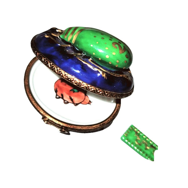 Computer Beetle Bug Limoges Box Porcelain Limoges bug critters limoges boxes French Trinket Box