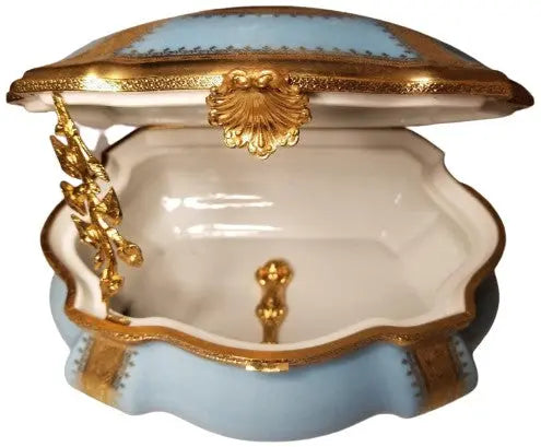 Concorde Penicaud Jewelry Chest Porcelain Limoges Jewelry Limoges Box Love Valentine French Trinket Box