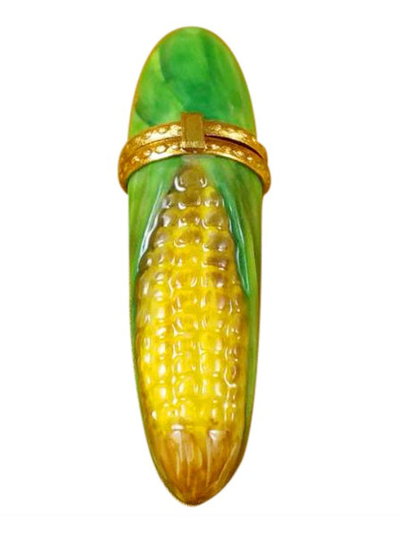 Rochard Ear of Corn Porcelain Limoges Box