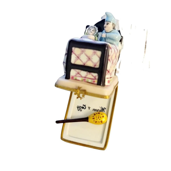 Cozy Love in Limoges Trinket Porcelain Limoges furniture love French Trinket Box