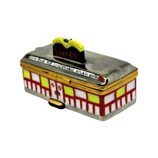 Diner Porcelain Limoges Professional Food French Trinket Box