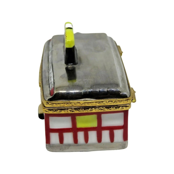 Diner Porcelain Limoges Professional Food French Trinket Box